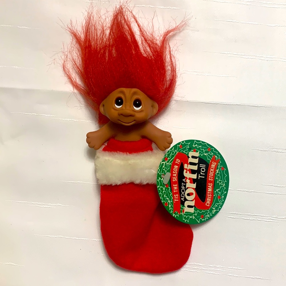 Norfin troll stocking ornament rare